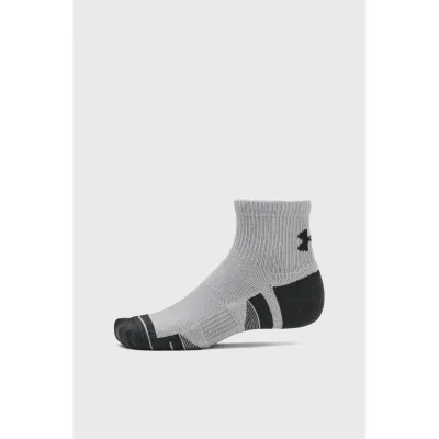 Шкарпетки UA Performance Tech 3pk Qtr Сірий Уні M (1379510-011M) - 3 - Robinzon.ua