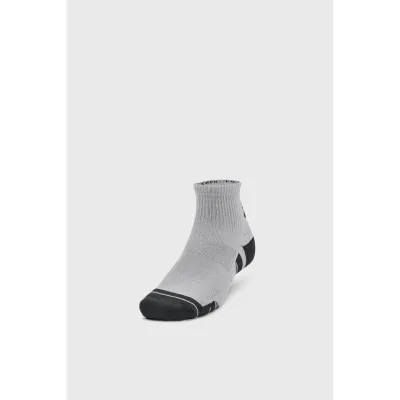 Шкарпетки UA Performance Tech 3pk Qtr Сірий Уні M (1379510-011M) - 2 - Robinzon.ua