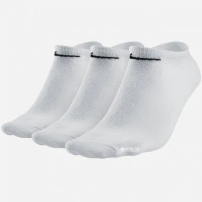 Шкарпетки Nike 3Ppk Value No Show Білий 3 пари (46-50) XL (SX2554-101) - Robinzon.ua