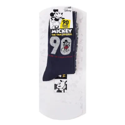 Шкарпетки Disney Mickey 90 Years Of Imagination / Head Mickey  90 Ans / All Over Head Of Mickey 3-pack 39-42 blue/gray 93154162-2 - 2 - Robinzon.ua