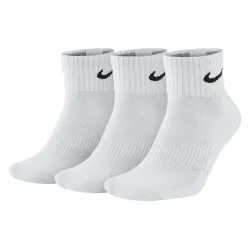 Носки Nike Value Cush Ankle 3-pack 42-46 white SX4926-101 - Robinzon.ua