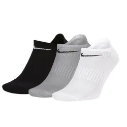 Носки Nike Everyday Lightweight No Show 46-50 black/gray/white SX7678-901 - Robinzon.ua