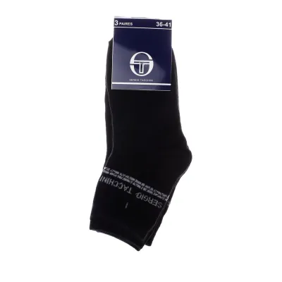 Носки Sergio Tacchini 3-pack 36-41 black 13513006-1 - 1 - Robinzon.ua