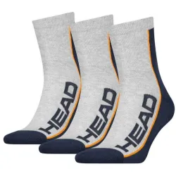 Носки Head Performance Short Crew 3-pack 35-38 gray/blue 781010001-870 - Robinzon.ua