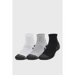 Шкарпетки UA Performance Tech 3pk Qtr Сірий Уні L (1379510-011 L) - Robinzon.ua