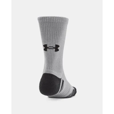 Шкарпетки UA Performance Tech 3pk Crew Сірий Уні XL (1379512-011 XL) - 2 - Robinzon.ua