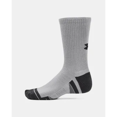 Шкарпетки UA Performance Tech 3pk Crew Сірий Уні XL (1379512-011 XL) - 3 - Robinzon.ua