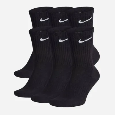 Мужские Носки Nike U NK EVERYDAY CUSH CREW 6PR-BD черный Уни 42-46 SX7666-010 42-46 - Robinzon.ua
