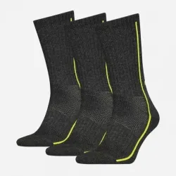 Мужские Носки Head PERFORMANCE CREW 3P UNISEX темно-серый, желтый Уни 39-42 791011001-009 - Robinzon.ua