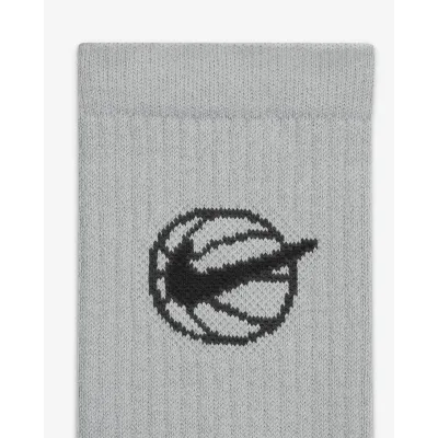 Шкарпетки Nike Crew Everyday Bball 3-pack 38-42 black/gray/white DA2123-902 - 1 - Robinzon.ua