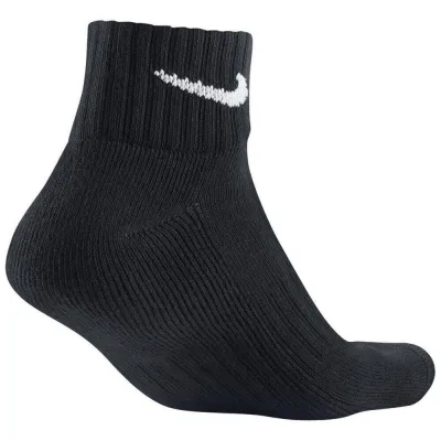 Шкарпетки Nike Value Cush Ankle 3-pack 38-42 black SX4926-001 - 1 - Robinzon.ua