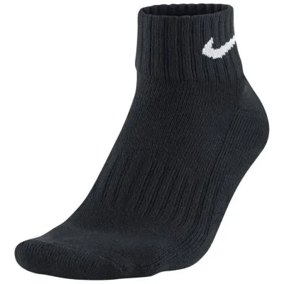 Шкарпетки Nike Value Cush Ankle 3-pack 38-42 black SX4926-001 - 2 - Robinzon.ua