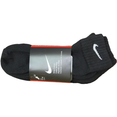Шкарпетки Nike Value Cush Ankle 3-pack 38-42 black SX4926-001 - 4 - Robinzon.ua