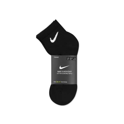 Шкарпетки Nike Everyday Cushion Ankle 3-pack 43-46 black SX7667-010 - 4 - Robinzon.ua