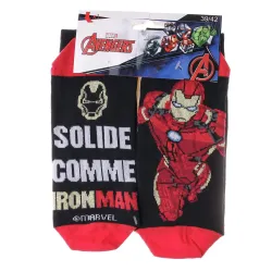Носки Marvel Avengers Iron Man 1-pack 39-42 black 93154862-3 - Robinzon.ua