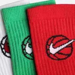 Шкарпетки Nike Crew Everyday Bball 3-pack 38-42 white/green/red DA2123-909 - Robinzon.ua