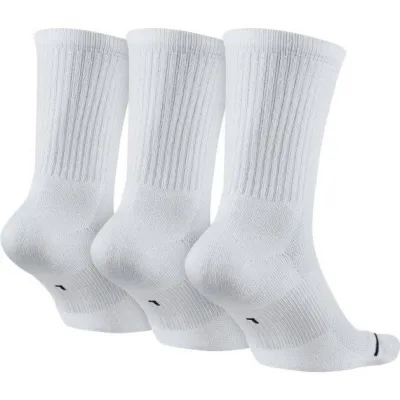 Мужские Носки Nike U J ED CUSH POLY CREW 3PR 144 Белый 42-46 (DX9632-100 42-46) - 1 - Robinzon.ua