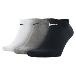 Шкарпетки Nike Volue No Show 3-pack 34-38 black/gray/white SX2554-901 - Robinzon.ua