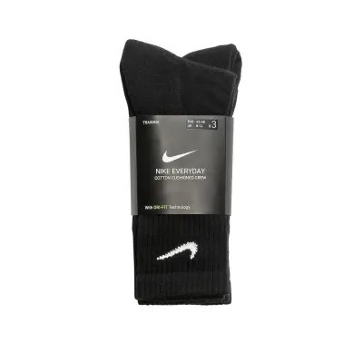 Носки Nike Everyday Cushion Crew 3-pack 38-42 black SX7664-010 - 6 - Robinzon.ua