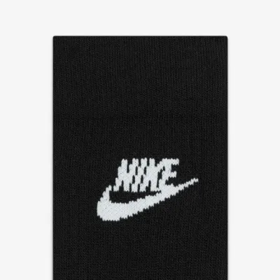 Набір шкарпеток Nike Everyday Essential Черный 3 пари (38-42) M (DX5025-010) - 2 - Robinzon.ua