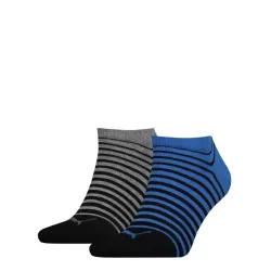 Шкарпетки Puma Unisex Sneaker 2-pack 39-42 black/gray/blue 101001001-020 - Robinzon.ua