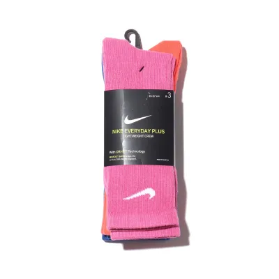 Шкарпетки Nike Everyday Plus Ltwt Crew 3-pack 42-46 multicolor DC7537-902 - 2 - Robinzon.ua