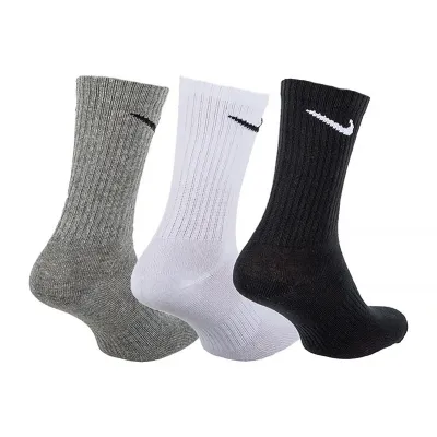 Мужские Носки Nike U NK EVERYDAY LTWT CREW 3PR Разноцветный 34-38 (7dSX7676-964 34-38) - 1 - Robinzon.ua