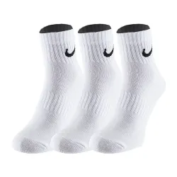 Мужские Носки Nike U NK ED LTWT ANKLE 3P 132 Белый 34-38 (7dSX7677-100 34-38) - Robinzon.ua