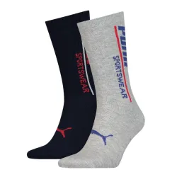 Шкарпетки Puma Men's Classic Socks 2-pack 39-42 blue/gray 102003001-023 - Robinzon.ua
