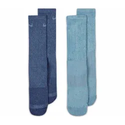Носки Nike Everyday Plus Cush Crew 2-pack 38-42 blue DM7086-903 - Robinzon.ua