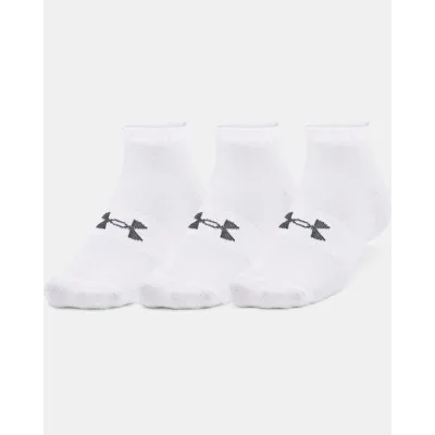 Шкарпетки UA Essential Low Cut 3pk Білий Уні L (1365745-100 L) - Robinzon.ua