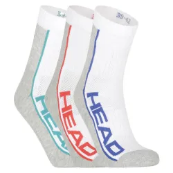 Шкарпетки Head PERFORMANCE SHORT CREW Білий; Сірий; Мультиколор 39-42 (791010001-003 39-42) - Robinzon.ua
