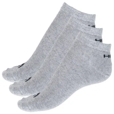 Шкарпетки Head Sneaker Unisex 3-pack 35-38 gray 761010001-400 - Robinzon.ua