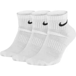 Шкарпетки Nike Everyday Cushion Ankle 3-pack 46-50 white SX7667-100 - Robinzon.ua