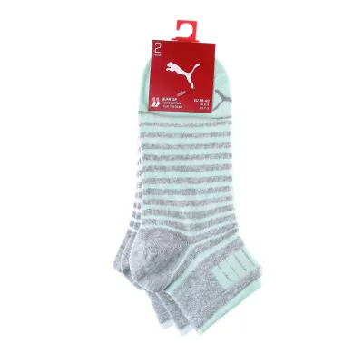 Носки Puma Unisex Quarter 2-pack 39-42 gray/white 101002001-025 - 1 - Robinzon.ua
