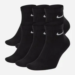Мужские Носки Nike U NK EVERYDAY CUSH ANKLE 6PR-BD черный Уни 46-50 SX7669-010 46-50 - Robinzon.ua