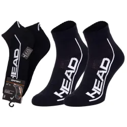Носки Head PERFORMANCE QUARTER 2P UNISEX Черный 35-38 (791019001-005) - Robinzon.ua