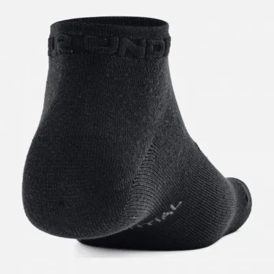 Шкарпетки Under Armour UA Essential Low Cut 3pk Чорний 3 пари М (1365745-001 М) - 2 - Robinzon.ua