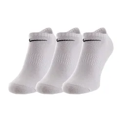 Чоловічі Шкарпетки Nike U NK EVERYDAY LTWT NS 3PR 132 Білий 38-42 (7dSX7678-100 38-42) - Robinzon.ua