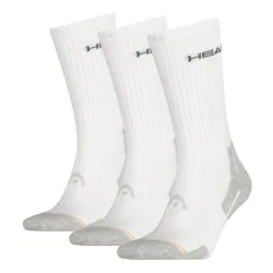 Носки Head Performance Crew 3-pack 35-38 white/gray 741020001-300 - Robinzon.ua