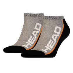 Шкарпетки Head Performance Sneaker 2-pack 39-42 gray/black 781008001-235 - Robinzon.ua