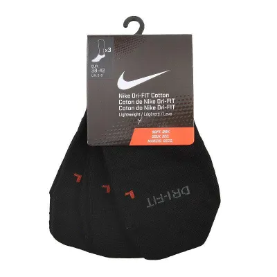 Носки Nike Dri-Fit Lightweight 3-pack 34-38 black SX4846-001 - 2 - Robinzon.ua