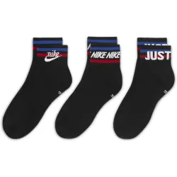 Шкарпетки Nike Nsw Everyday Essential An 3-pack 46-50 black DA2612-010 - Robinzon.ua