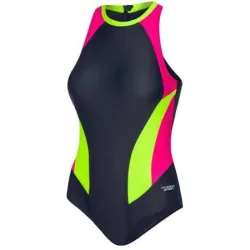 Купальник закрытый для женщин Aqua Speed NINA 60929 черный, малиновый, салатовый Жен 36 344-383 36 - Robinzon.ua