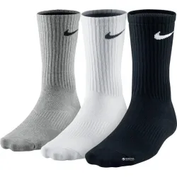 Чоловічі Шкарпетки Nike U NK PERF LTWT CRW 3PR NFS 144 чорний, білий, сірий Уні XL (46-50) SX4704-901 - Robinzon.ua