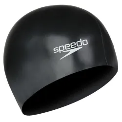 Шапочка для плавания Speedo FLAT SILICONE CAP AU  уни Black (8-709910001) (5039247289157) - Robinzon.ua