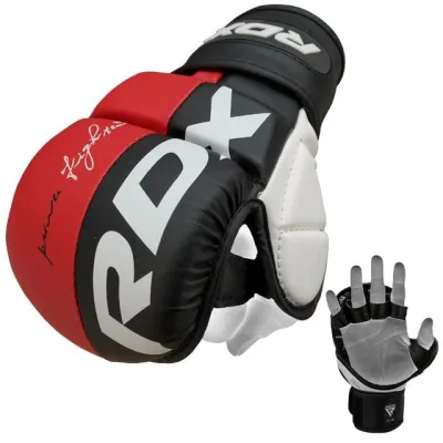 Перчатки для ММА RDX T6 Plus Rex Red&nbsp;L (капа в комплекте) - 1 - Robinzon.ua