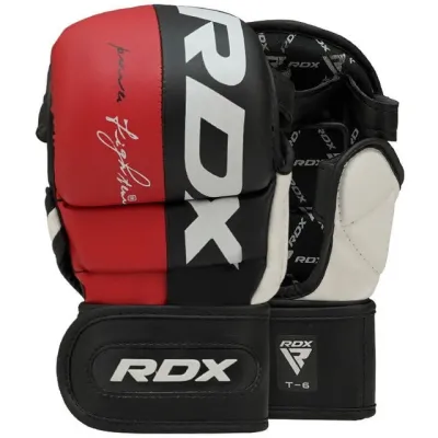 Перчатки для ММА RDX T6 Plus Rex Red&nbsp;L (капа в комплекте) - 2 - Robinzon.ua