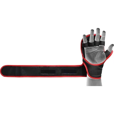 Рукавиці для ММА RDX F6 KARA Matte Red Plus S/M (капа у комплекті) - 5 - Robinzon.ua