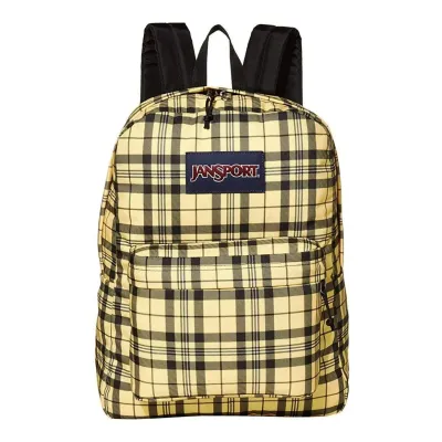 Міський рюкзак 25L Jansport Superbreak жовтий в клітинку - 4 - Robinzon.ua